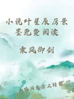 小说叶星辰厉景墨免费阅读