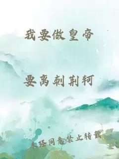 我要做皇帝